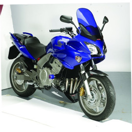 Puntale Motore in ABS POWERBRONZE Colore Carbon Look Griglia Oro per HONDA CBF 1000 (2006/2009)