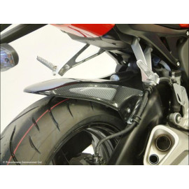 Parafango Posteriore  Colore BIANCO - RETINA ORO per HONDA CBR1000RR 08-13 (ABS MODEL)