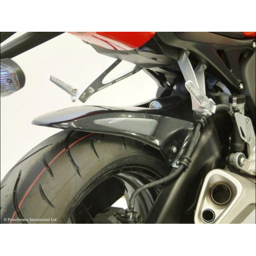 Parafango Posteriore  Colore BIANCO - RETINA ORO per HONDA CBR1000RR 08-13 (ABS MODEL)