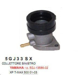 COLLETTORE DI ASPIRAZIONE SINISTRO  PER YAMAHA XP T-MAX 500 (2001-2003)