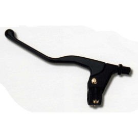 Comando Frizione sx a cavo stradale DOMINO fulcro leva Nera da 33mm