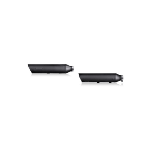 COPPIA SILENZIATORI OMOLOGATI Linea Slip on (BLACK) AKRAPOVIC PER HARLEY DAVIDSON SPORTSTER MODELLI 2014 XL1200T / XL1200V / XL1200X / XL1200C / XL883L / XL883N / XL883R