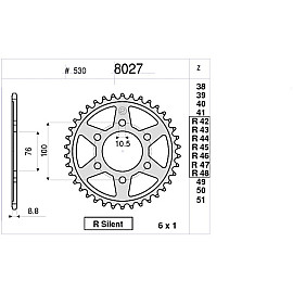 KIT Trasmissione DID - PIGNONE 15 - CORONA 46 - CATENA DID 50 VX 112 MAGLIE per SUZUKI GSX 400 FW (1983-1984)
