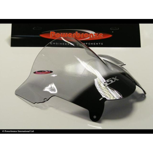 Vetri Airflow (Double Bubble) TRASPARENTE POWERBRONZE per SUZUKI GSX650F 08-13/GSX1250FA 10-13/GSX1250FA ST 10-13