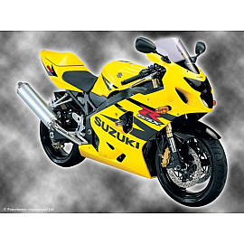 Vetri Airflow (Double Bubble) TRASPARENTE POWERBRONZE per SUZUKI GSXR600 04-05/GSXR750 04-05