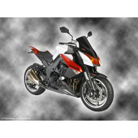 Vetri Airflow (Double Bubble) TRASPARENTE POWERBRONZE per KAWASAKI Z1000 10-13