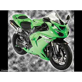 Vetri Airflow (Double Bubble) TRASPARENTE POWERBRONZE per KAWASAKI ZX10-R 06-07