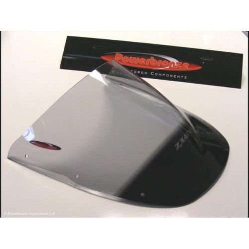 Vetri Airflow (Double Bubble) TRASPARENTE POWERBRONZE per KAWASAKI ZX6-R F1-F3 95-97