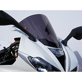 Vetri Airflow (Double Bubble) TRASPARENTE POWERBRONZE per TRIUMPH DAYTONA 675 13-14