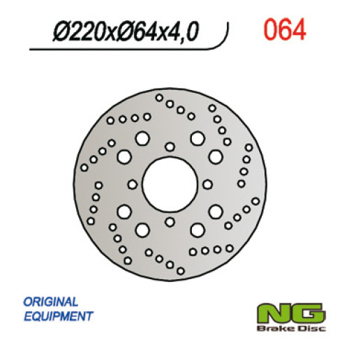 Disco Freno Posteriore per SUZUKI - 125 - BURGMAN 125 - 2002 / 2005 SUZUKI - 150 - BURGMAN 150 - 2002 / 2005