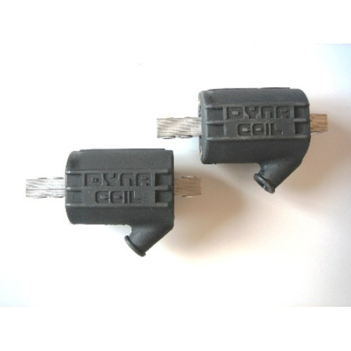 Kit Bobine DYNA  (nere) - SINGOLA USCITA - interasse fissaggio 90-100mm -