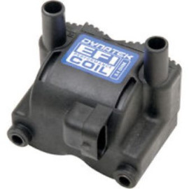 Bobina (nera) DYNA MINI SERIES scintilla singola - DOPPIA USCITA - per HARLEY DAVIDSON Twin cam 1450 Dyna SuperGlide (2002-2203) - Twin cam 1450 iniezione (2002-2005)