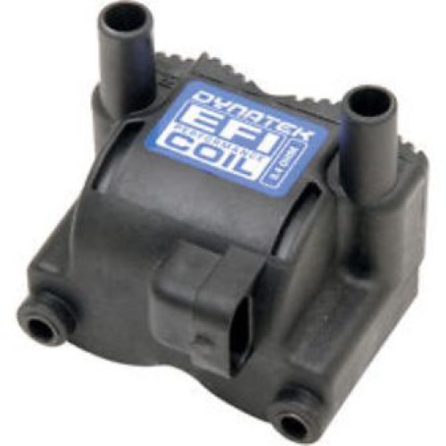 Bobina (nera) DYNA MINI SERIES scintilla singola - DOPPIA USCITA - per HARLEY DAVIDSON Twin cam 1450 Dyna SuperGlide (2002-2203) - Twin cam 1450 iniezione (2002-2005)
