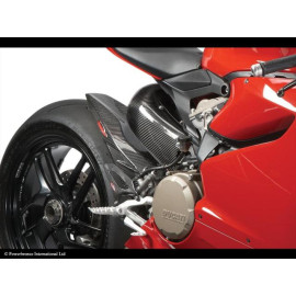 Parafango Posteriore  Colore CARBONIO - RETINA ARGENTO per DUCATI 1199 PANIGALE (12-13)