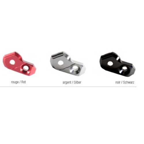 PIASTRINA MOBILE PER SUPPORTO PEDANE LATO FRENO TRACK SYSTEM LIGHTECH