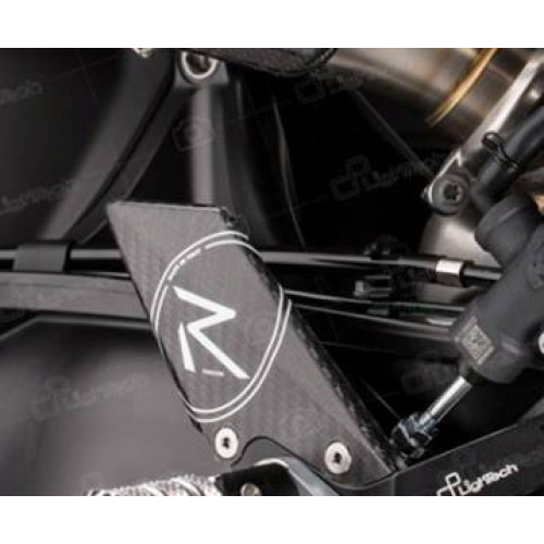 PARATACCO IN CARBONIO R VERSION  LATO FRENO LIGHTECH