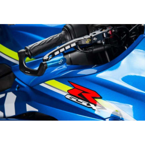 KIT LEVE FRENO E FRIZIONE SOFT TOUCH (LEVA FRENO REGOLABILE DA DX) per SUZUKI GSXR 600/750 (2006-2017) - GSXR 1000 (2005-2006) / (2009-2017) - GSXR 1000 R (2017) - GSXS 1000 (2015-2017)