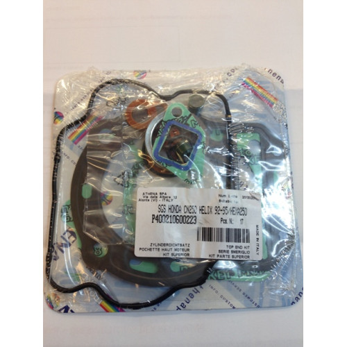 Kit Smeriglio composto da testa + base + scarico + guida valvole + rondelle in rame  per HONDA CN 250