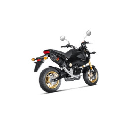 Silenziatore Omologato Slip-on (CARBONIO) AKRAPOVIC fodero in carbonio per HONDA MSX 125 GROM (2014>)