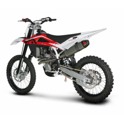 Scarico Completo Akrapovic racing con Terminale Esagonale full Titanio e DB-Killer NON Omologato HUSQVARNA HU TC 250 (2009/2011)