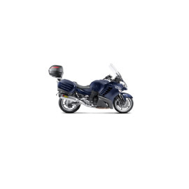 Silenziatore di scarico AKRAPOVIC Slip-on (TITIANIO)  Omologato per KAWASAKI 1400 GTR (08-15) / CONCOURS 14 (08-15)