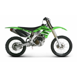 Scarico Completo Akrapovic EVOLUTION con Terminale Esagonale full Titanio e DB-Killer NON Omologato KAWASAKI KX 250 F (2008)