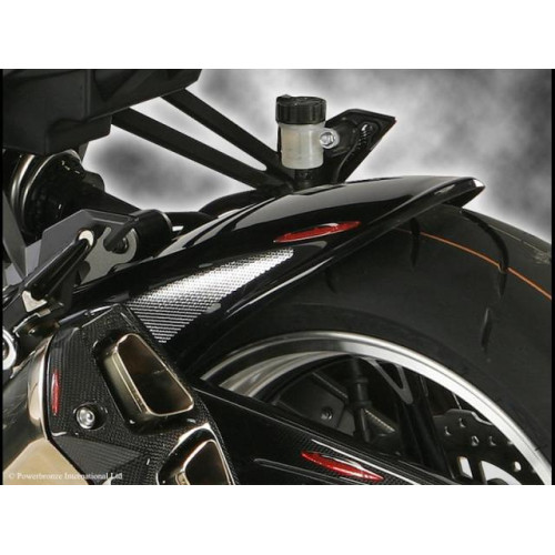 Parafango Posteriore BIANCO - RETINA ORO per KAWASAKI Z1000 (10-13) / Z1000SX (11-13)