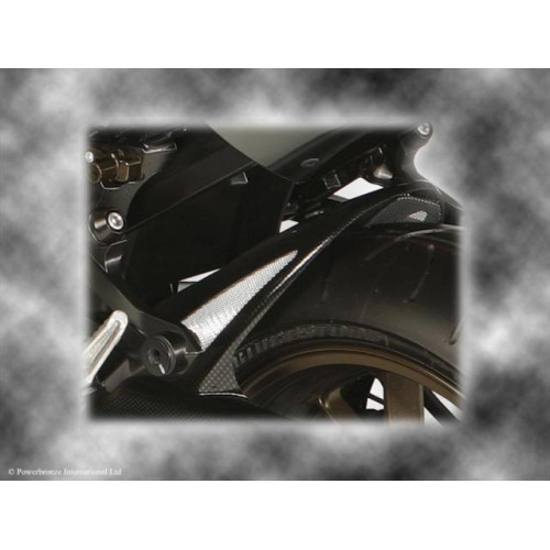 Parafango Posteriore CARBON LOOK-GOLD MESH per KAWASAKI ZZR1400 (12-14) / ZX-14R (12-14)