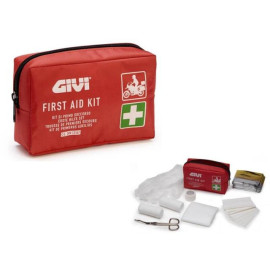 GIVI - FIRST AID KIT - Kit pronto soccorso portatile, a norma DIN 13167
