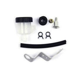 KIT MONTAGGIO SERBATOIO POMPA RCS FRIZIONE 45 cc  + Staffa per Pompa Freno Brembo RCS
