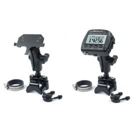 KIT STAFFA TUBO PICCOLO CON DIAMETRO SINO A 3 CM PER CRONOMETRO GPS AIM SOLO.