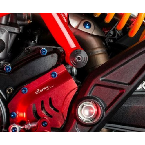 Kit tappi telaio LIGHTECH per DUCATI HYPERMOTARD 821 (2013-2015) - 4 PEZZI -