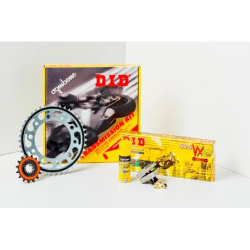 KIT TRASMISSIONE DID PIGNONE 14 - CORONA 47 - CATENA 520-VX2 112 MAGLIE BMW G 650 X CHALLENGE (2008-2009)