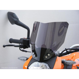 Vetri Airflow (Double Bubble) TRASPARENTE POWERBRONZE per KTM DUKE 125 13/DUKE 200 13-14/DUKE 390 13-14