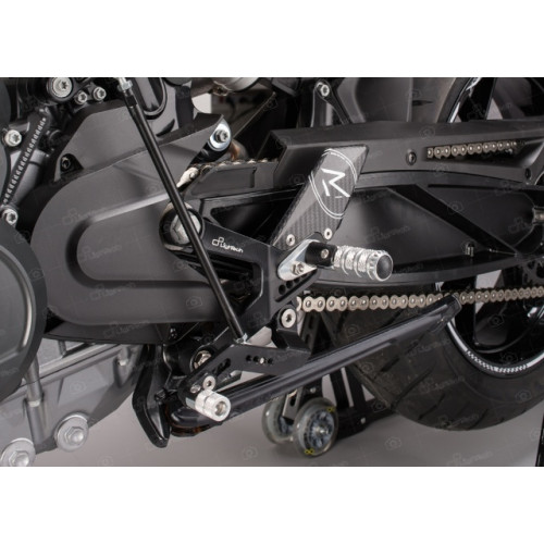 PEDANE REGOLABILI CON POGGIAPIEDE FISSO VERSIONE R - KTM 790 DUKE (2018>)