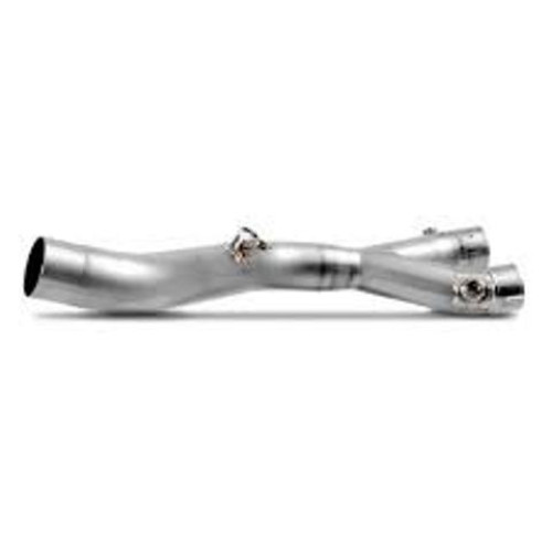 Tubo Raccordo Elimina catalizzatore Optional in titanio AKRAPOVIC. (Montando l'elimina catalizzatore si perde la omologazione) per YAMAHA MT10 (2016)