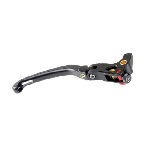 LEVA FRENO RIBALTABILE CON REGOLAZIONE DA DESTRA LIGHTECH per DUCATI 749-999 (2002-2006) - 848-1098-1198 (2007-2001) - DIAVEL (2011-2016>) - MONSTER 1100 (2010-2013) - MONSTER 1200 (2014-2016>) - PANIGALE 899 (2013-2016>) - PANIGALE 1199/1299 (2012-2017>)