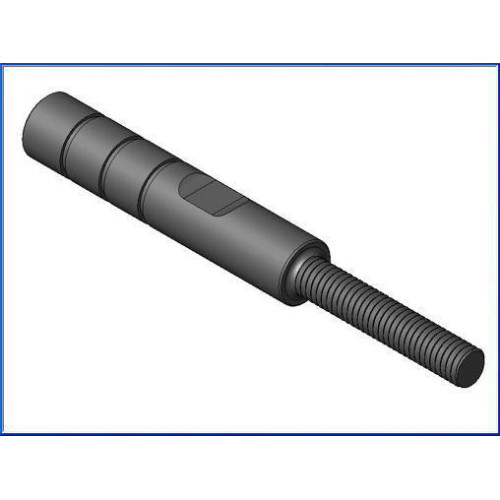 Asta Cambio C Maschio/Femmina M6 (Alluminio anodizzato nero) Lunghezza 60.5mm