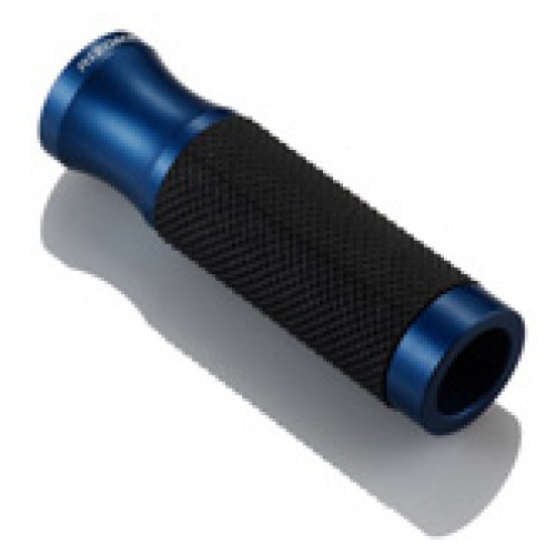 MANOPOLE UNIVERSALI  RIZOMA SPORT LINE COLORE-NERO-BLU la coppia (due manopole) - ø 22 mm