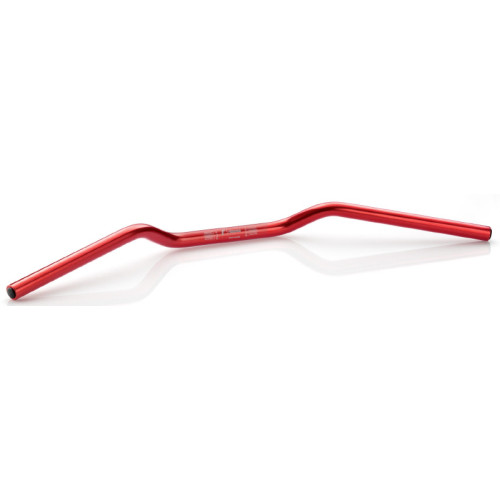 Manubrio Rizoma in Alluminio standard Ø 22mm H 45mm colore ROSSO