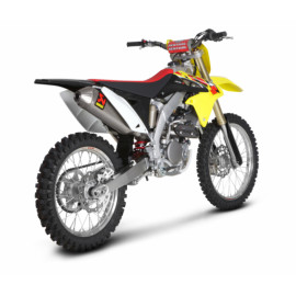 Scarico Completo INOX Akrapovic fodero in  Titanio 112 DB  DB-Killer NON Omologato SUZUKI RM-Z 250 (2010/2014>)
