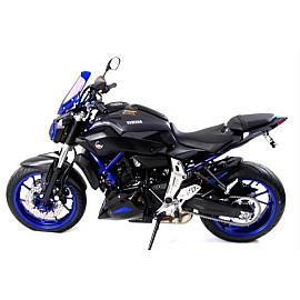 PARAFANGO POSTERIORE POWERBRONZE - YAMAHA MT-07 14/FZ-07 14 Colore NERO - RETINA ORO