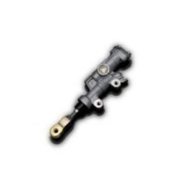Pompa freno posteriore Sport Assiale - Pistone da 11 mm - Serbatoio olio incorporato. Interasse fori mm 50 x M6.