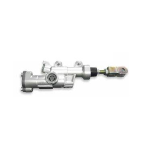 Pompa freno posteriore Sport Assiale - Pistone da 11 mm - Serbatoio olio incorporato. Interasse fori mm 50 x M6.