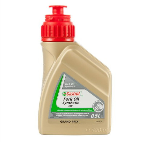 Olio Forcella Castrol 100 % Sintetico Gradazione Sae W 5 quantita' 1/2 litro