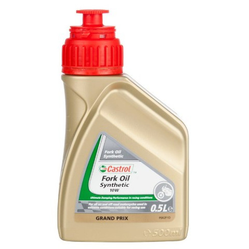 Olio Forcella Castrol 100 % Sintetico Gradazione Sae W 10 quantita' 1/2 litro