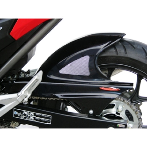 Parafango Posteriore in ABS Colore nero con Paracatena per HONDA NC 700 ed Integra