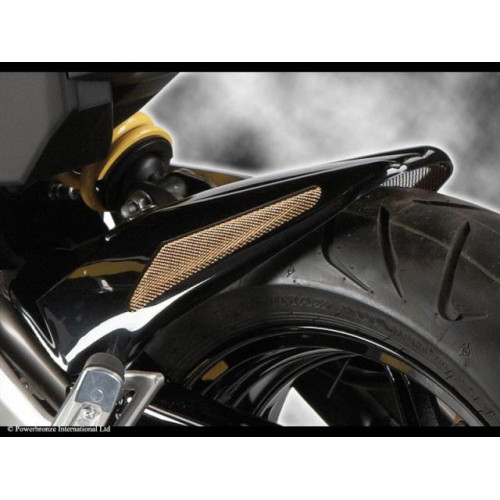 Parafango Posteriore  Colore  CARBON LOOK-GOLD MESH per KAWASAKI ER6-N/F (12-14)