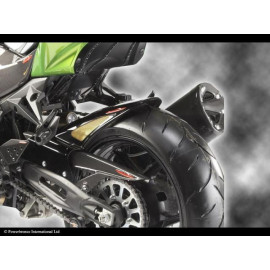 Parafango Posteriore CARBON LOOK-GOLD MESH per KAWASAKI Z 750 R (11-12)