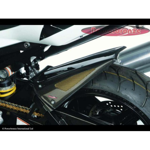 Parafango Posteriore CARBON LOOK-SILVER MESH per SUZUKI GSXR1000 (03-04)